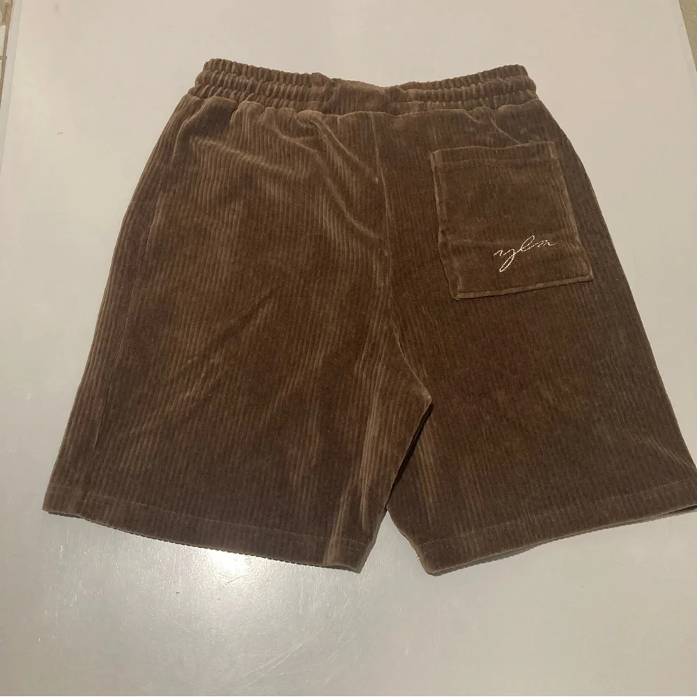 YoungLA 119 Collections Brown Corduroy Shorts size medium - Picture 5 of 8